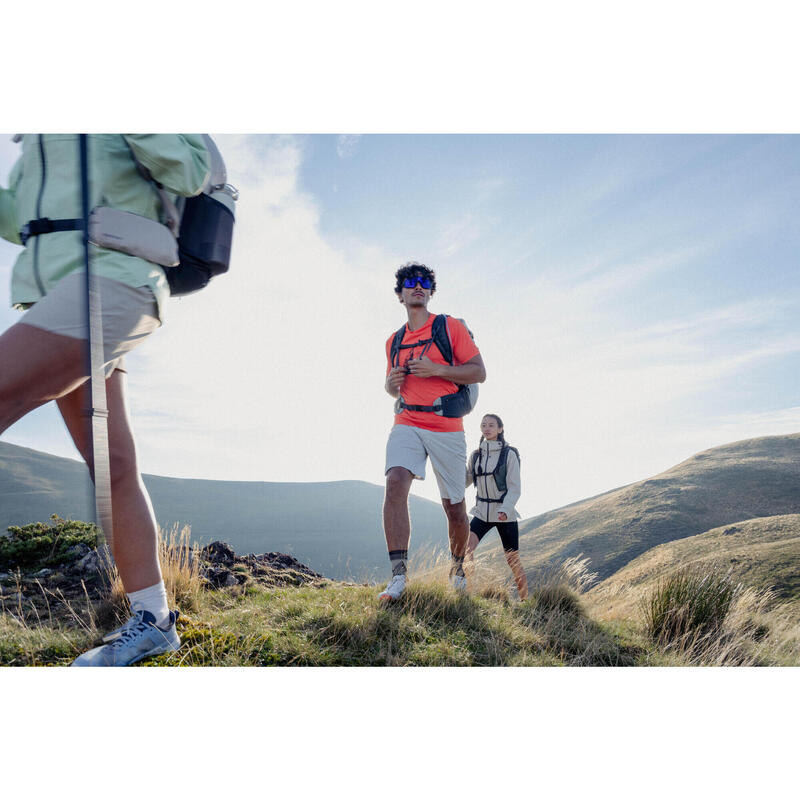 Schoenen voor bergwandelen heren MH500 LIGHT lichtgrijs