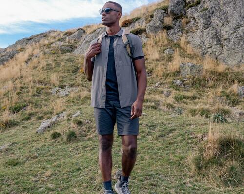 SHORT COUPE DROITE HOMME NH500