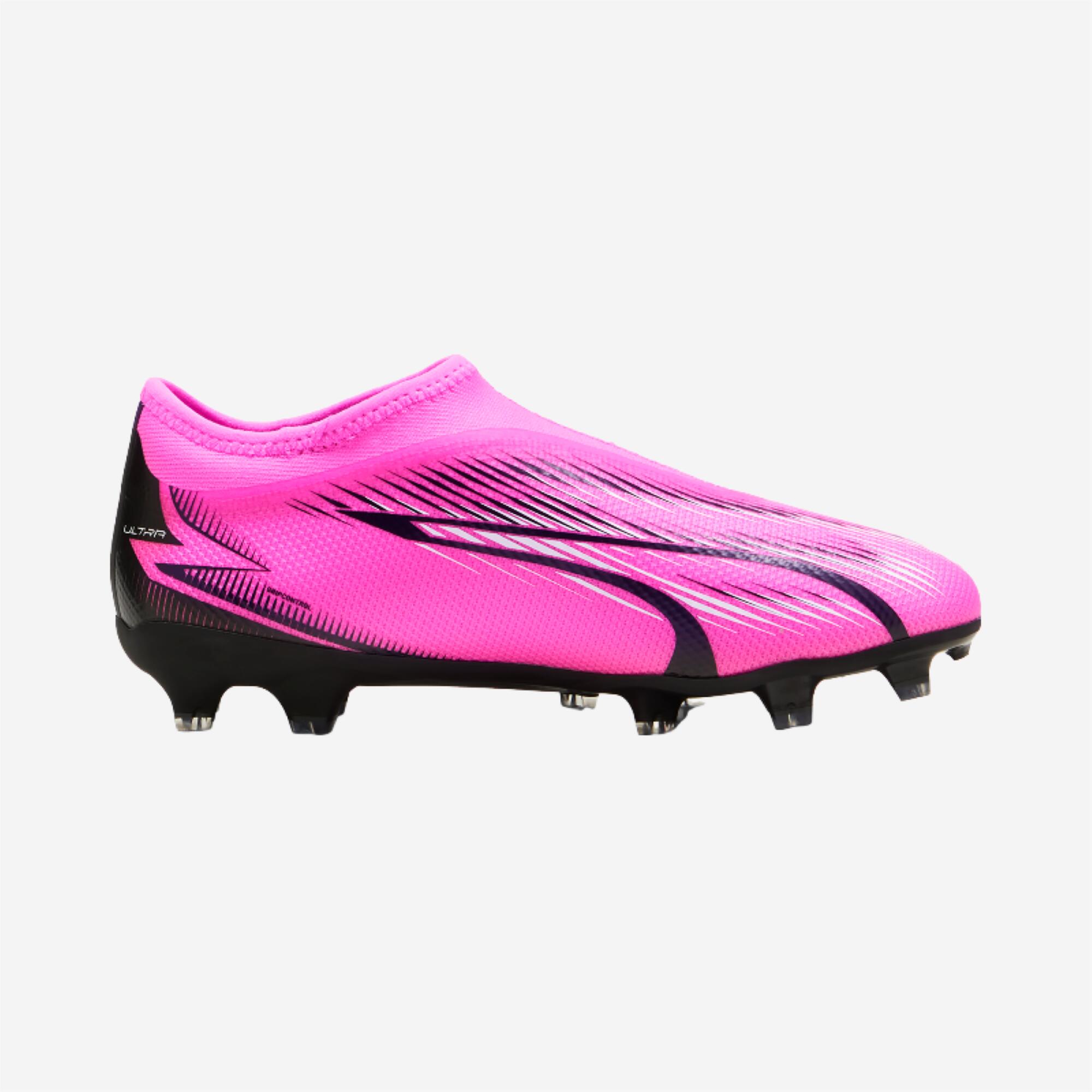 puma Ultra Match Laceless FG/AG Child Pink