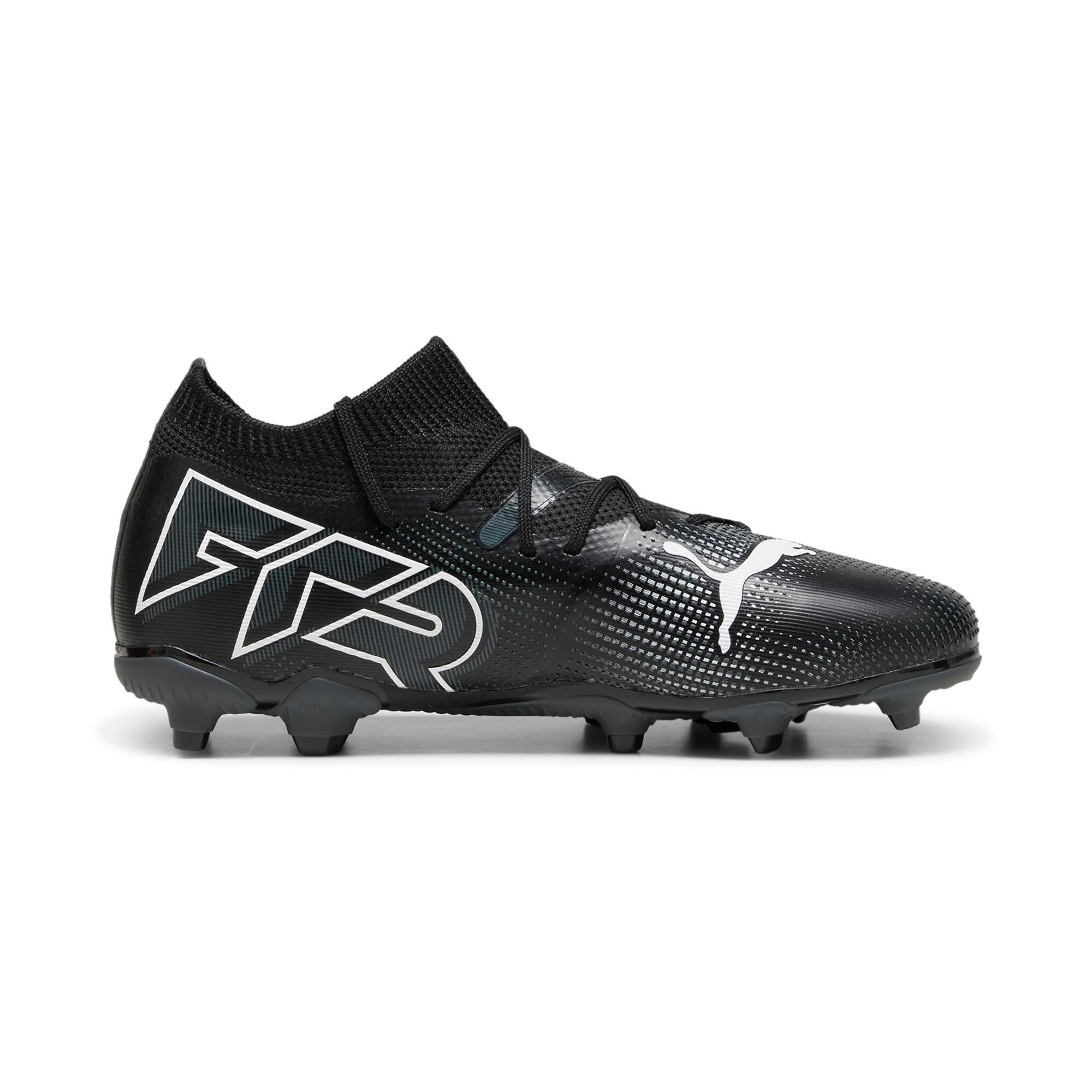 Kinder Fussball Nockenschuhe FG/AG - PUMA Future 7 Match schwarz/weiss