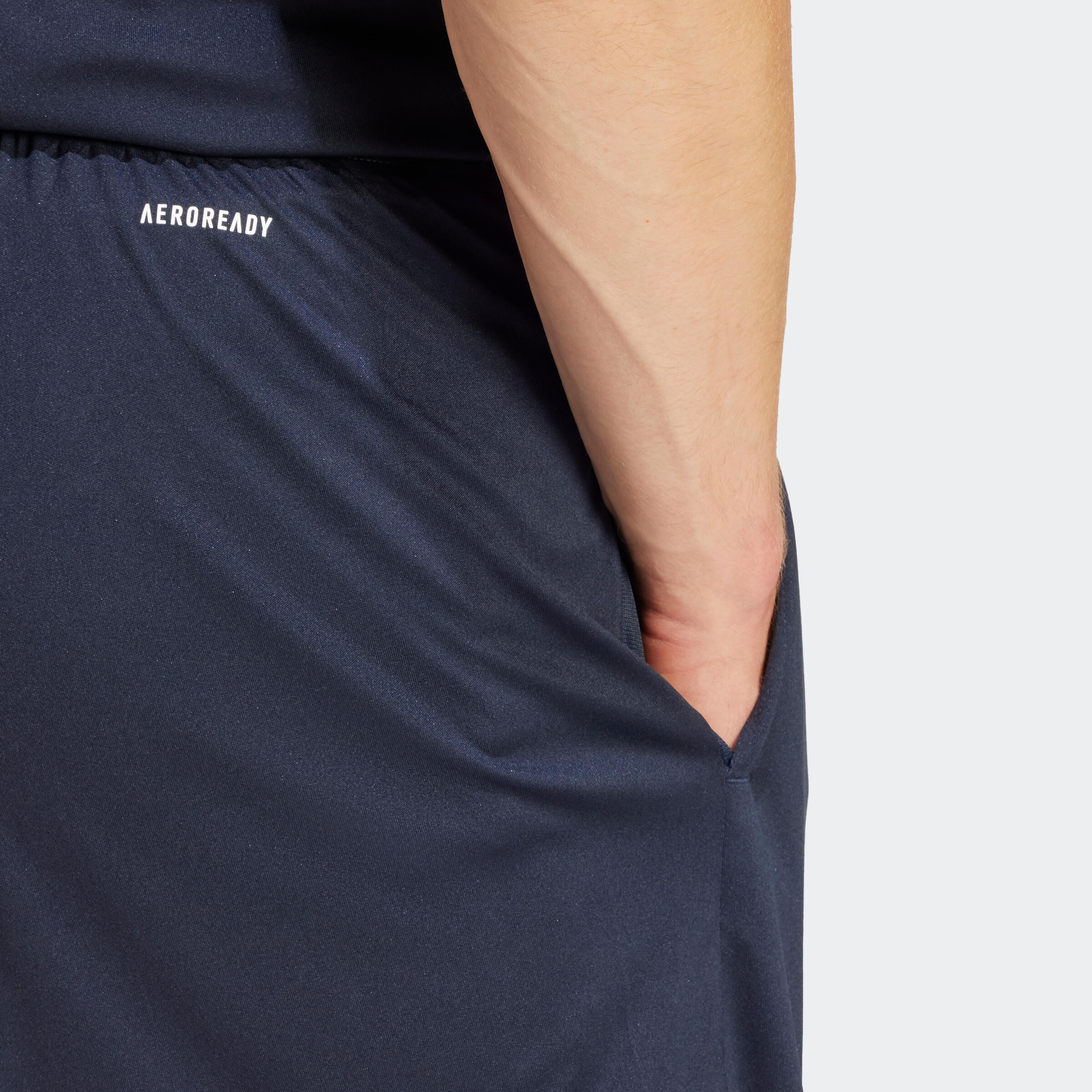 Adult Football Shorts Sereno - Navy Blue 3/6