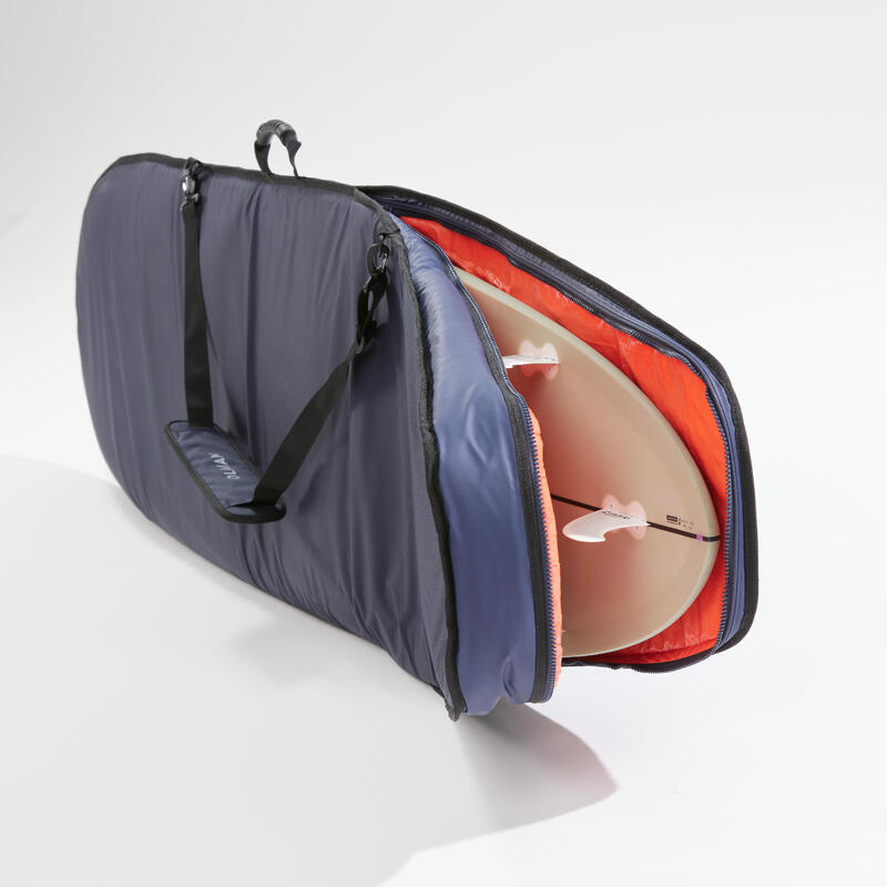 Boardbag voor surftrip 900 voor surfboard van maximum 8'2" x 22"