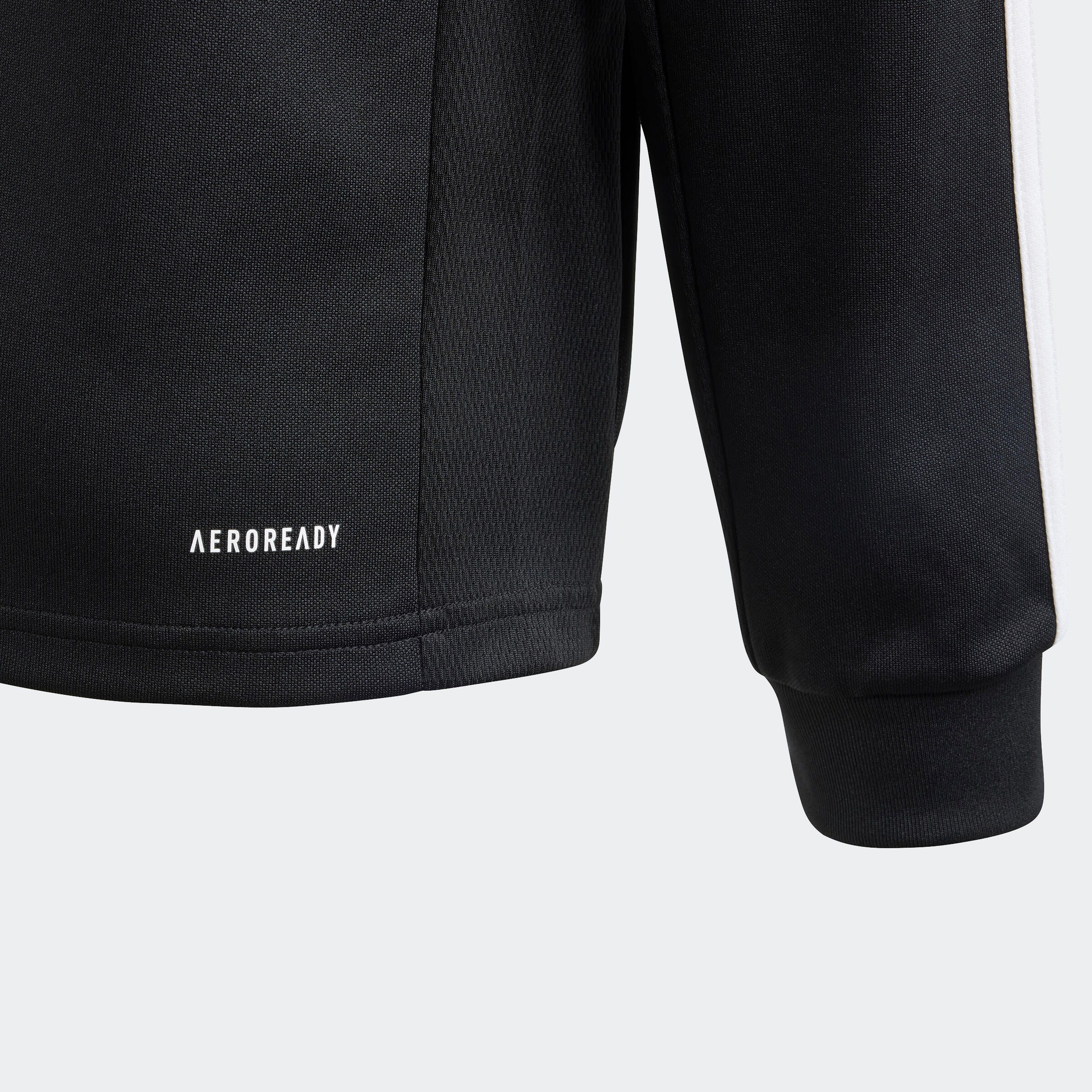Sudadera de entrenamiento fútbol Adidas Sereno Niños Negro 5/5