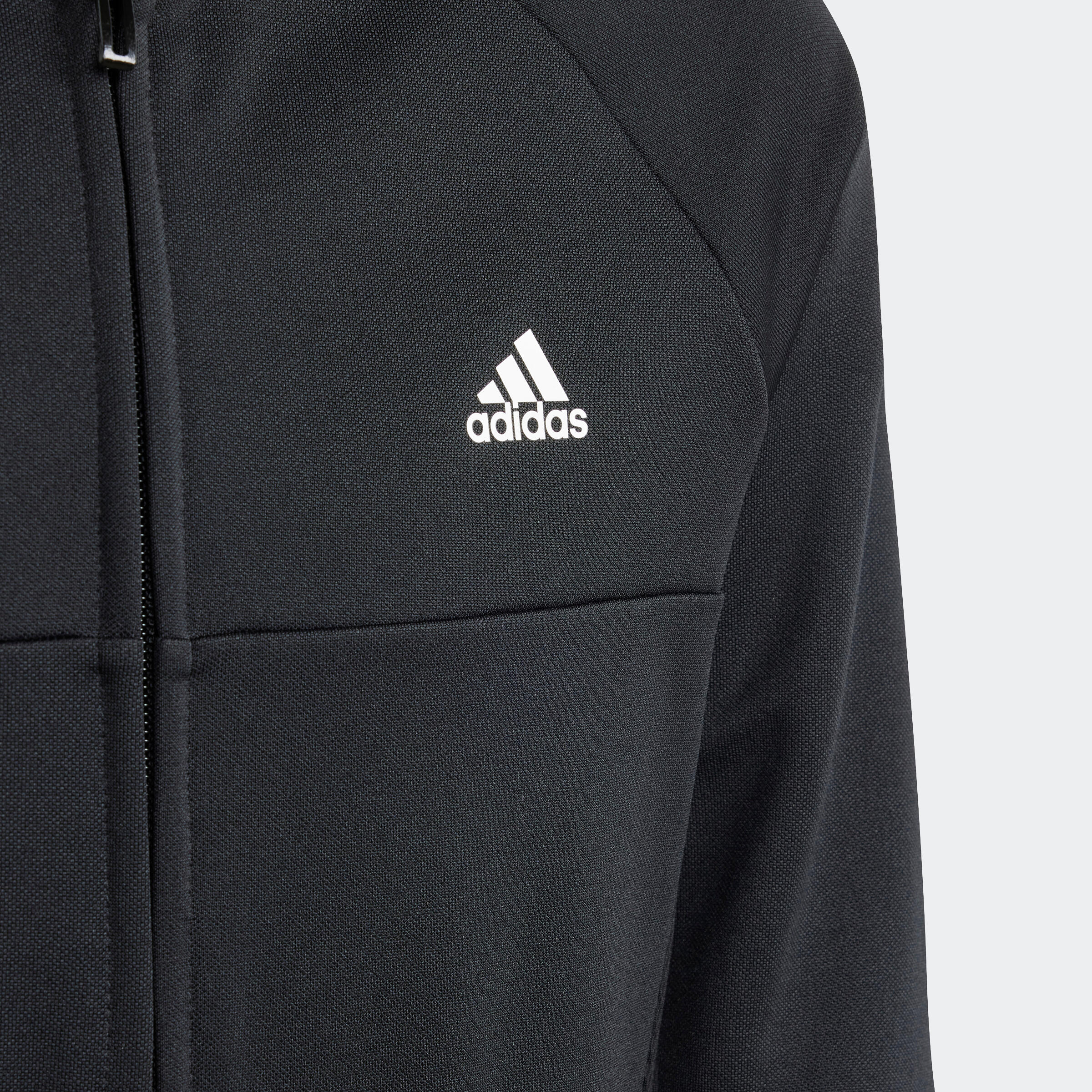 Sudadera de entrenamiento fútbol Adidas Sereno Niños Negro 2/5