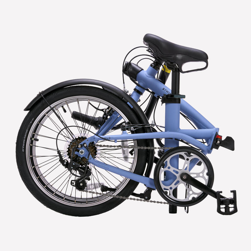 折疊自行車 FOLD 500－藍色