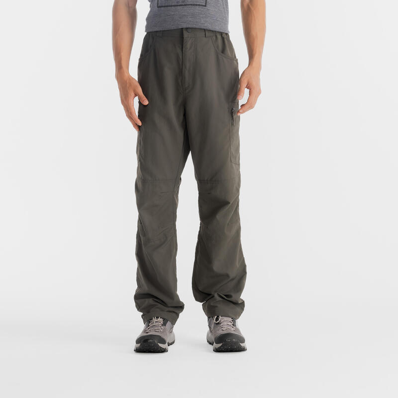 Men's Trousers Trek 100-AF Khaki