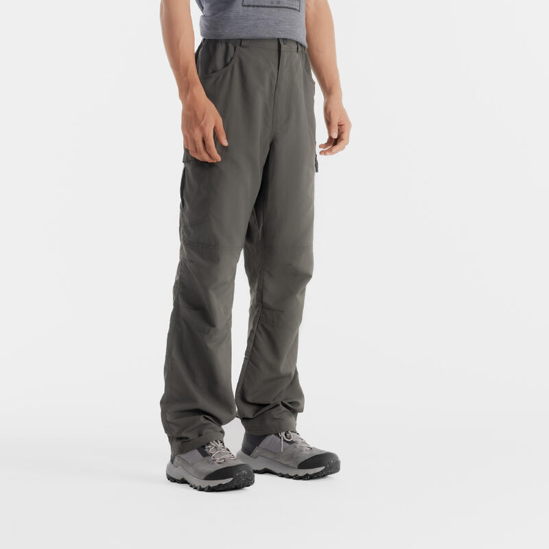 Men's Trousers Trek 100-AF Khaki