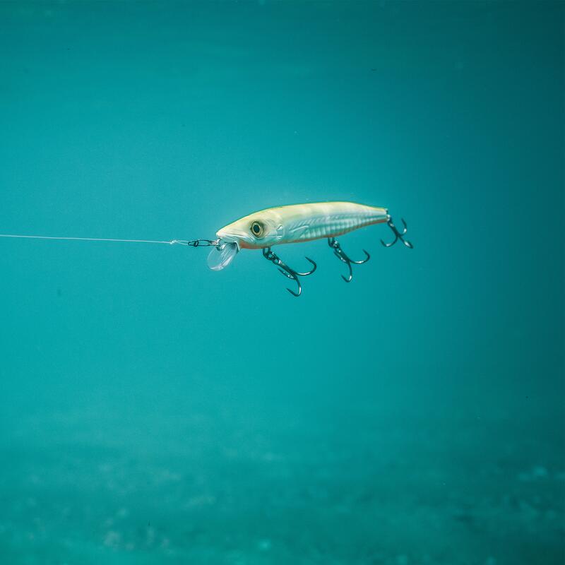 Jerkbait Jerkuda 170F Spinnfischen im Meer neonweiss 