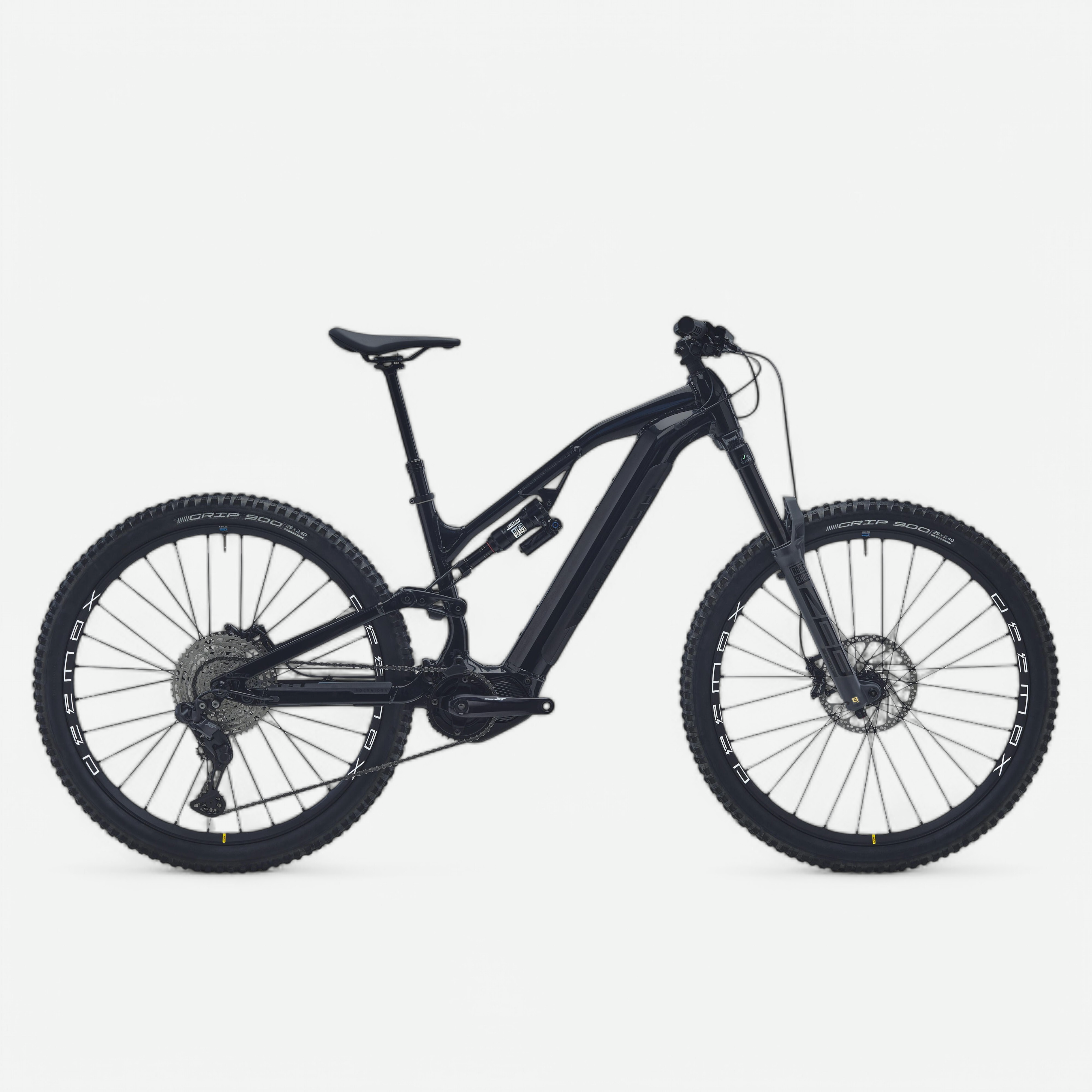 Vélo vtt électrique all-mountain tout suspendu 29" -  e-feel 900s team edition - Vélos & Accessoires - Rockrider- Clubs - Entreprises - Collectivités - Associations