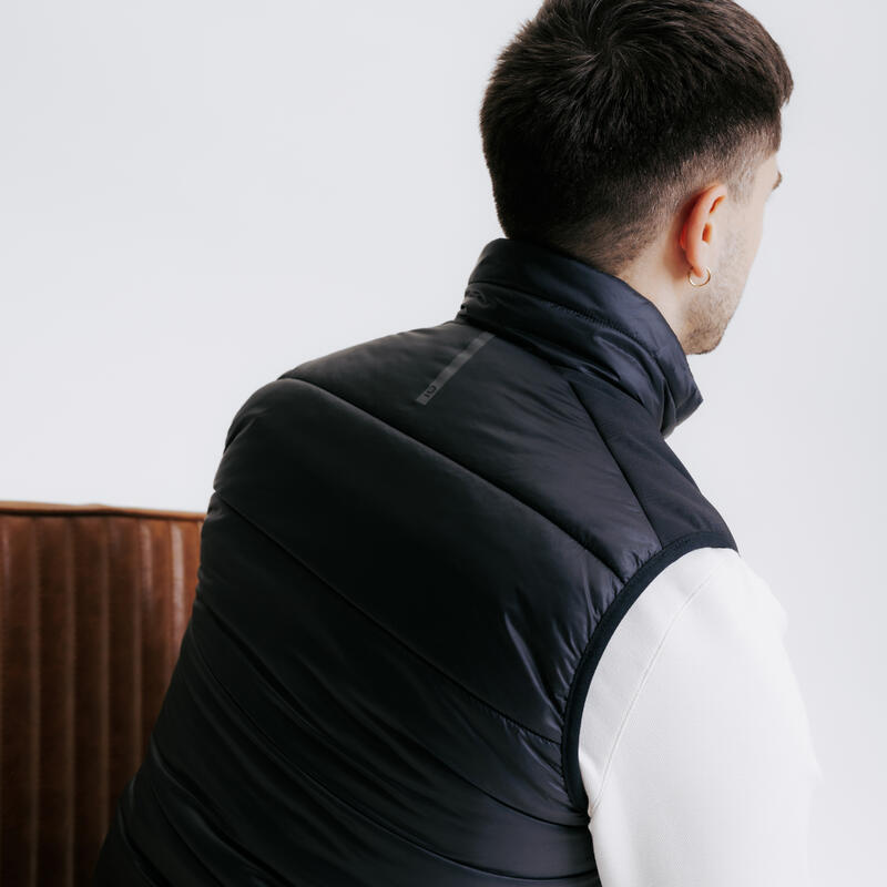 Gilet équitation sans manche homme - 500 noir