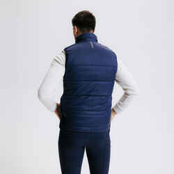 Men's Horse Riding Sleeveless Gilet 500 - Navy