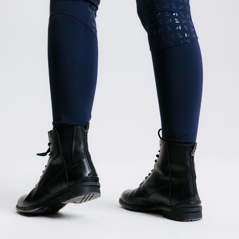 Pantalon équitation full grip Femme - 900 marine