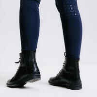 Women's Horse Riding Full Grip Jodhpurs 900 - Navy