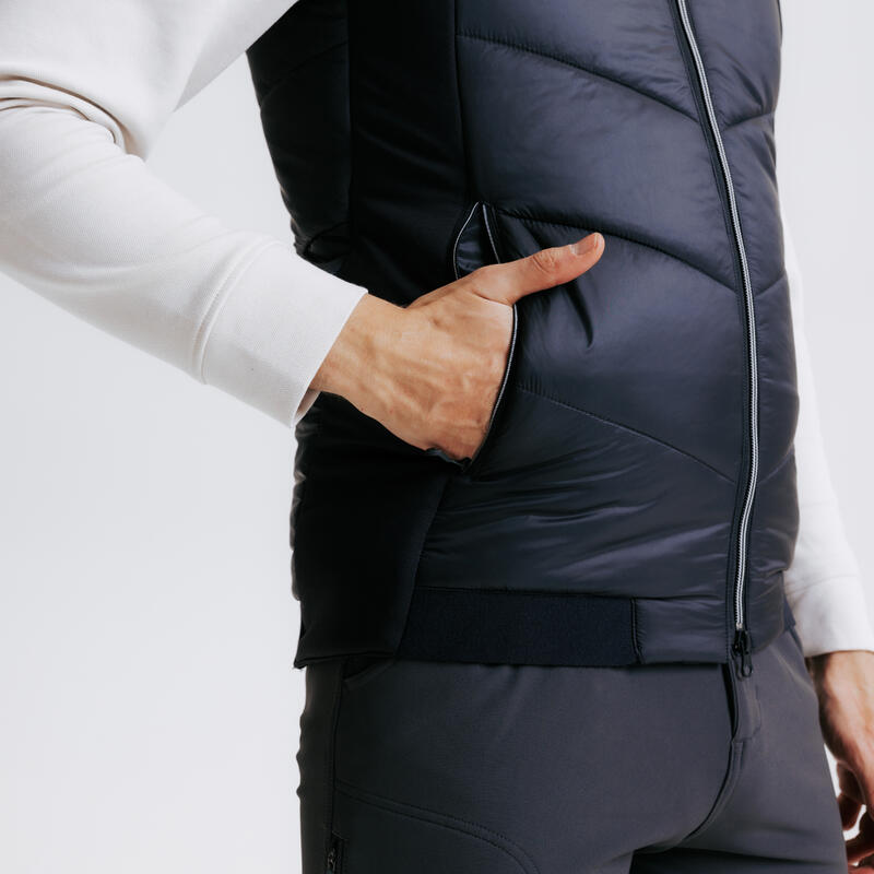 Gilet equitazione uomo 500 nero