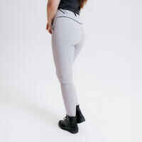 Women's Horse Riding Ultra-Lightweight Jodhpurs - Grey