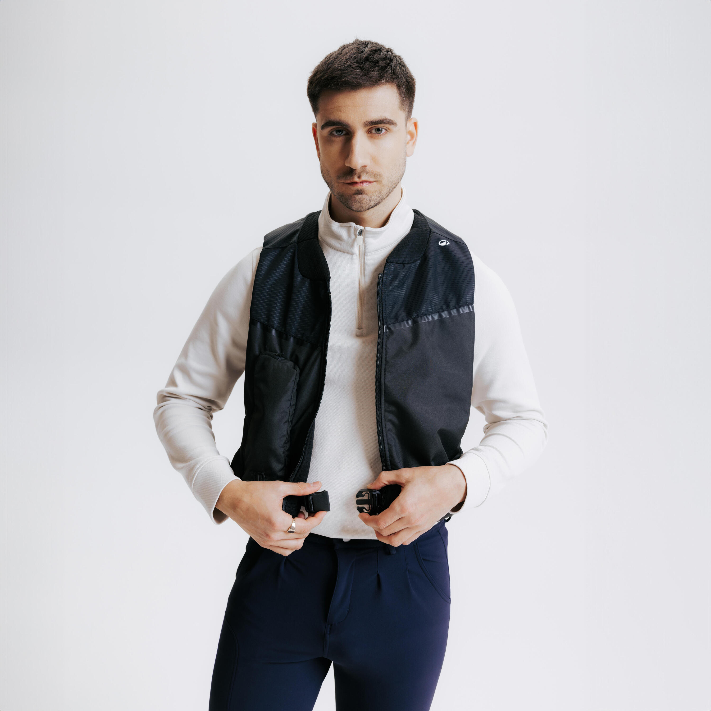 Gilet de protection Airbag équitation Adulte Noir 9/19