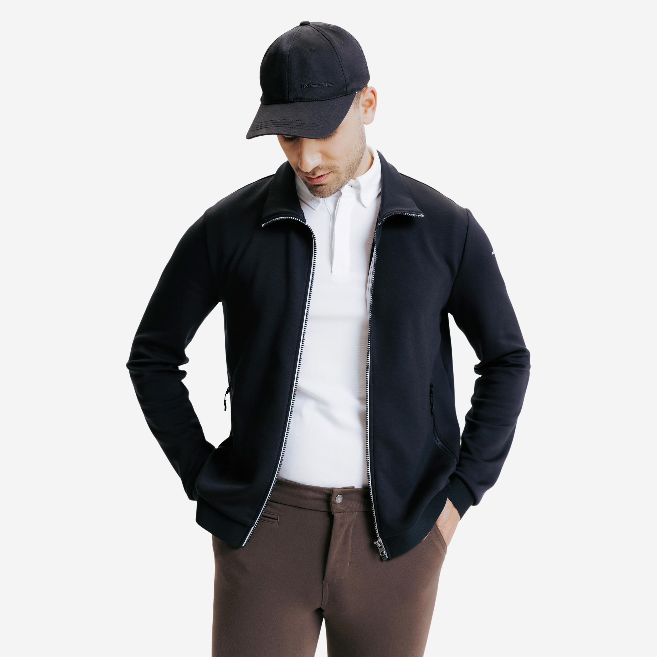 Bluza jeździecka męska 500