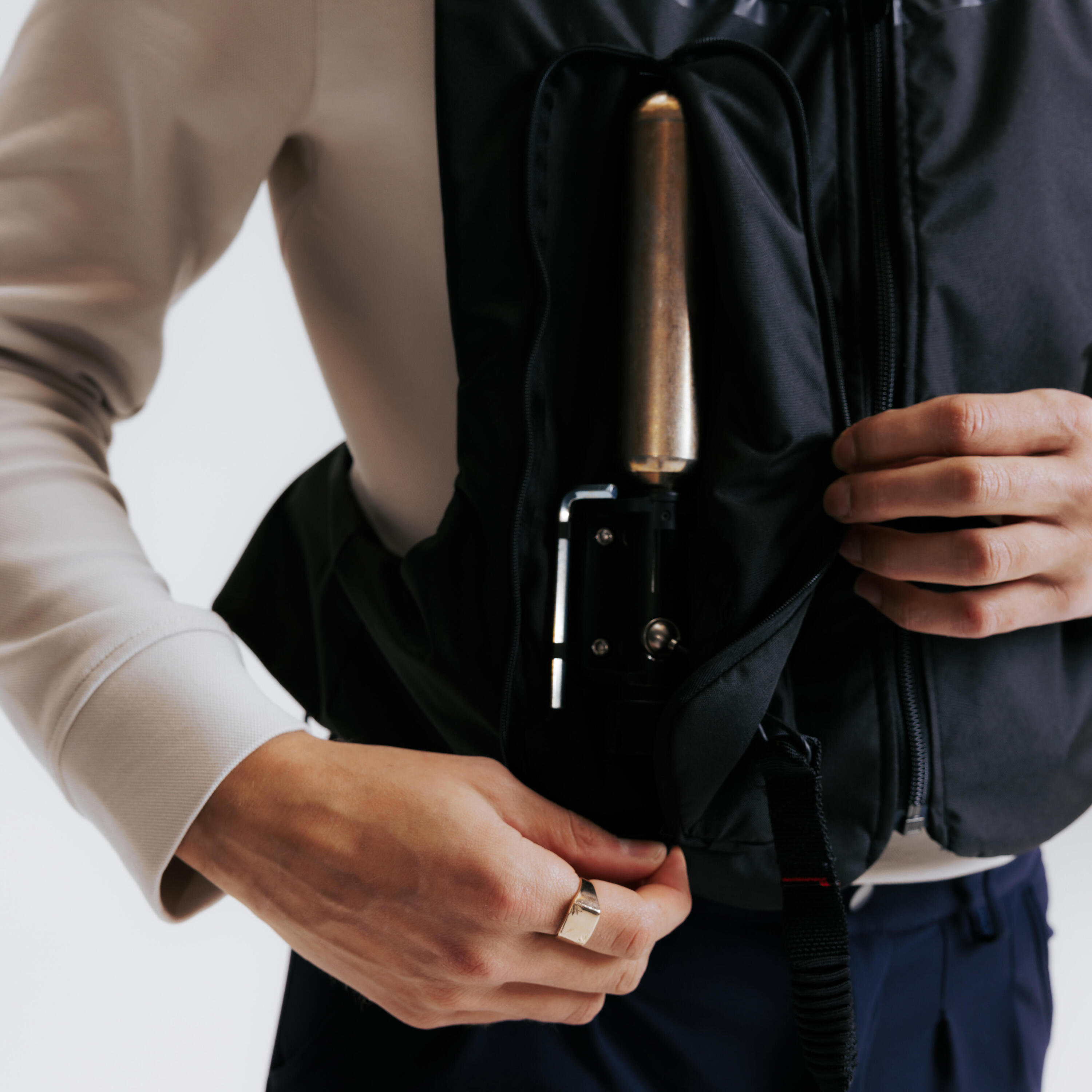 Gilet de protection Airbag équitation Adulte Noir 11/19