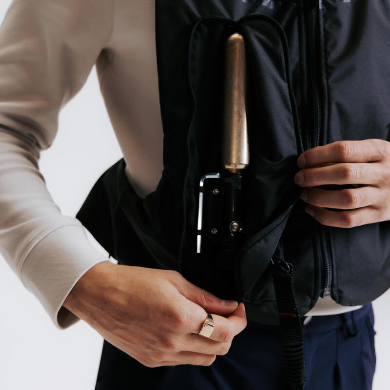 Vestă protecție Airbag Echitație Negru Adulți