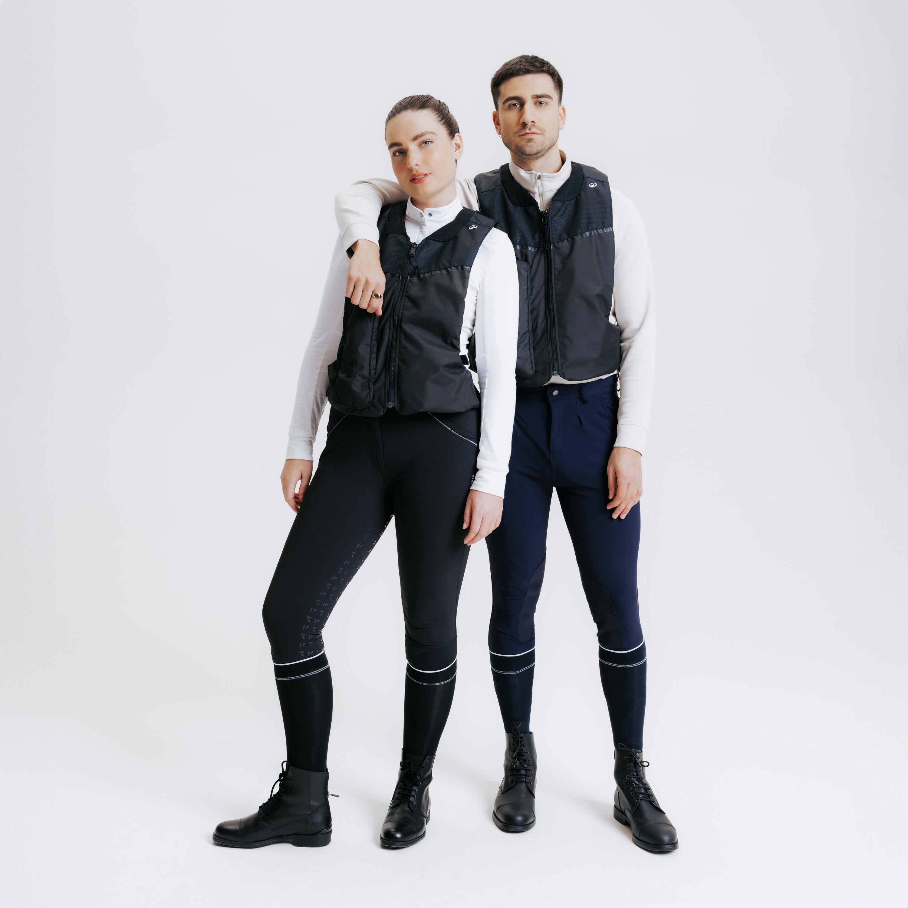 Gilet de protection Airbag équitation Adulte Noir 2/19