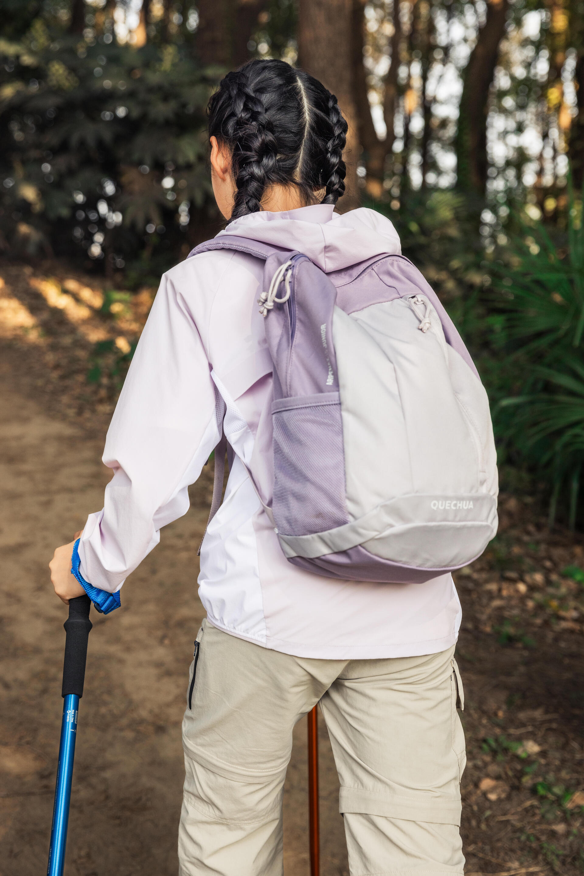 15L Kid's Hiking Backpack - MH300 - Purple 15L Kid's Hiking Backpack - MH300 - Purple