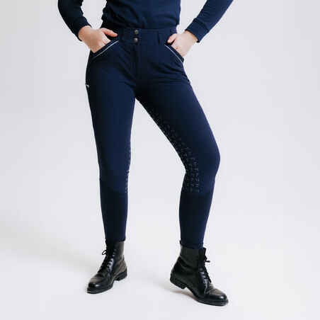 Temno modre ženske jahalne hlače 900