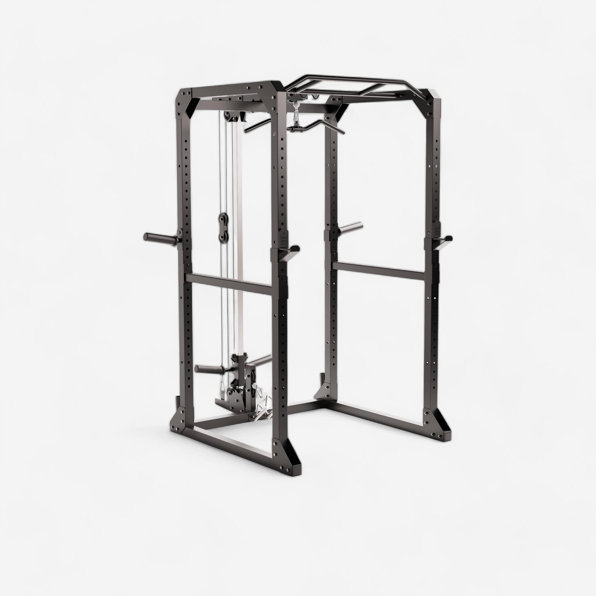 Weight Training Station, Cage Power Rack, Supports upto 200kg, Power Rack 900