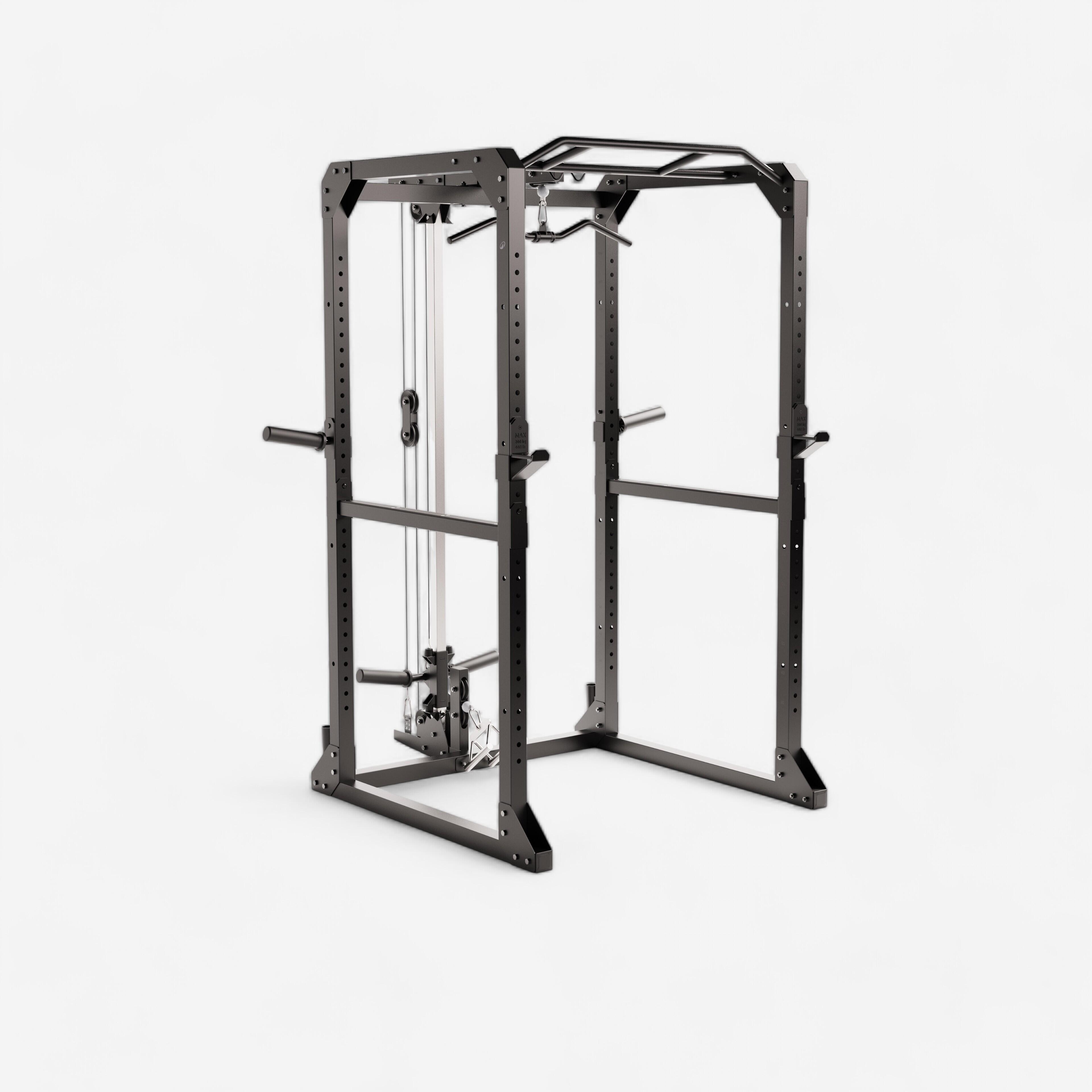 ウエイトトレーニング weight lifting cage, bars and weights multi-purpose-weight-training-
