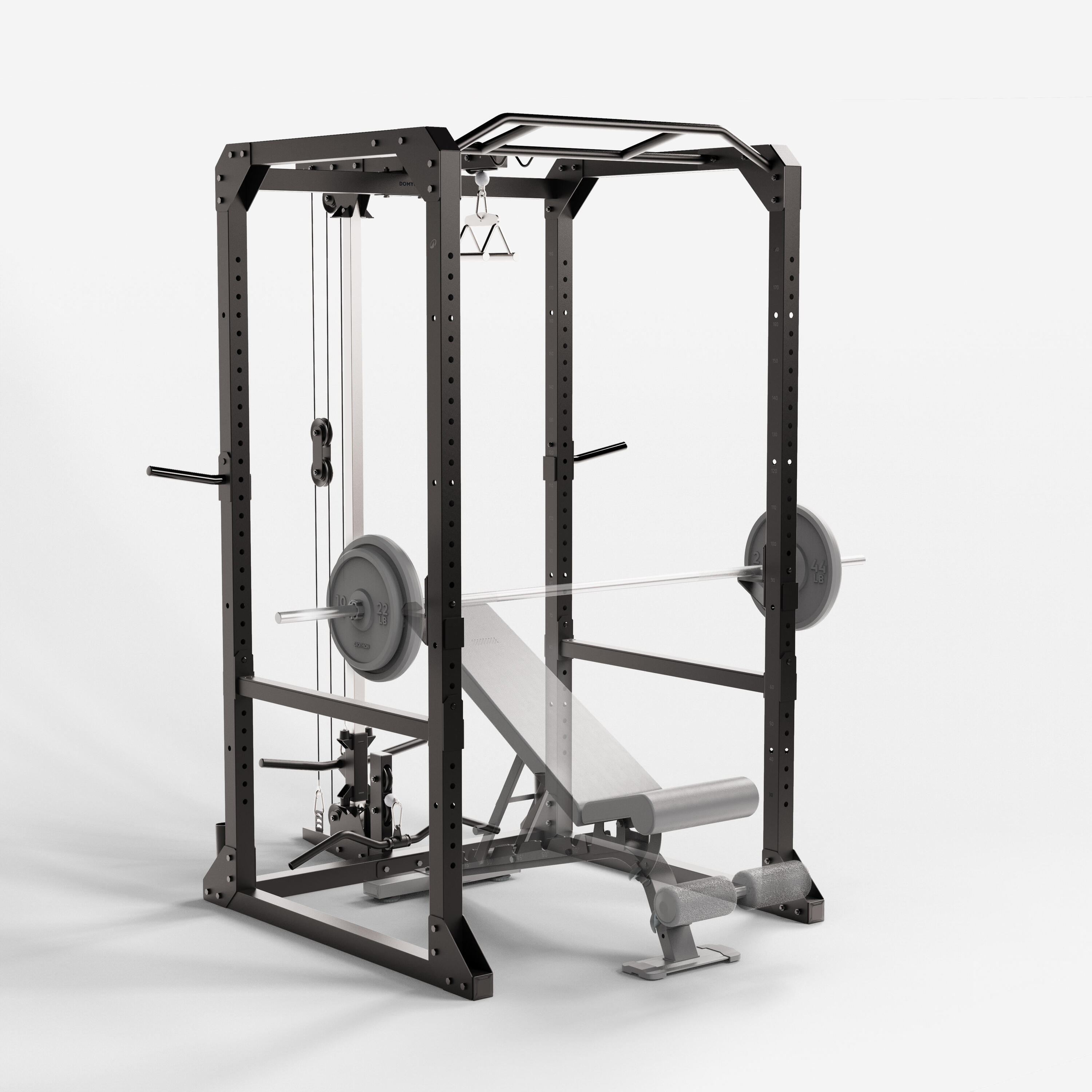 Weight Training Cage Power Rack 900 4/9