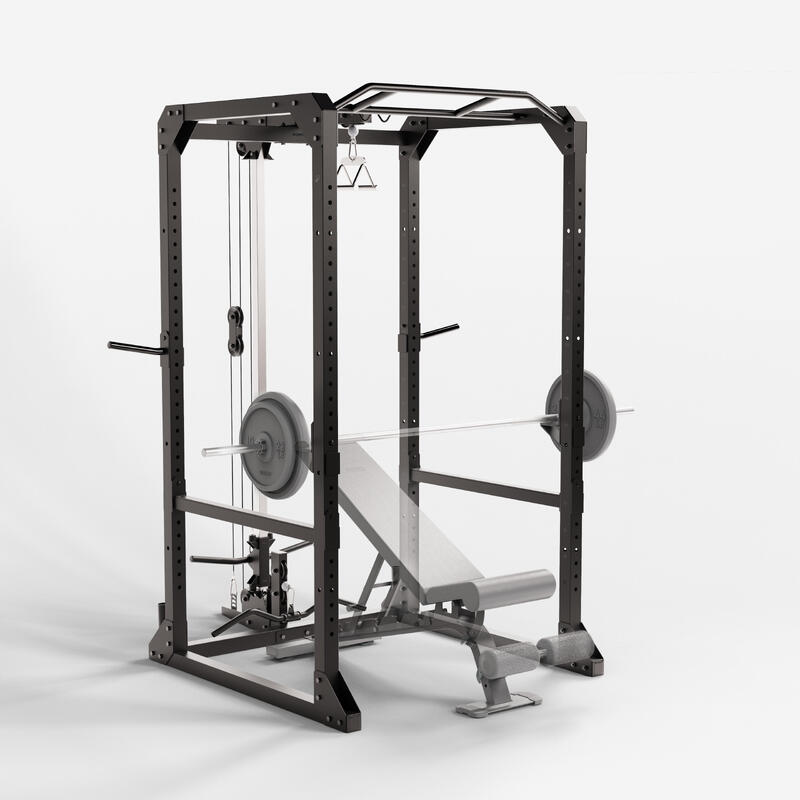 Gabbia bodybuilding POWER RACK 900