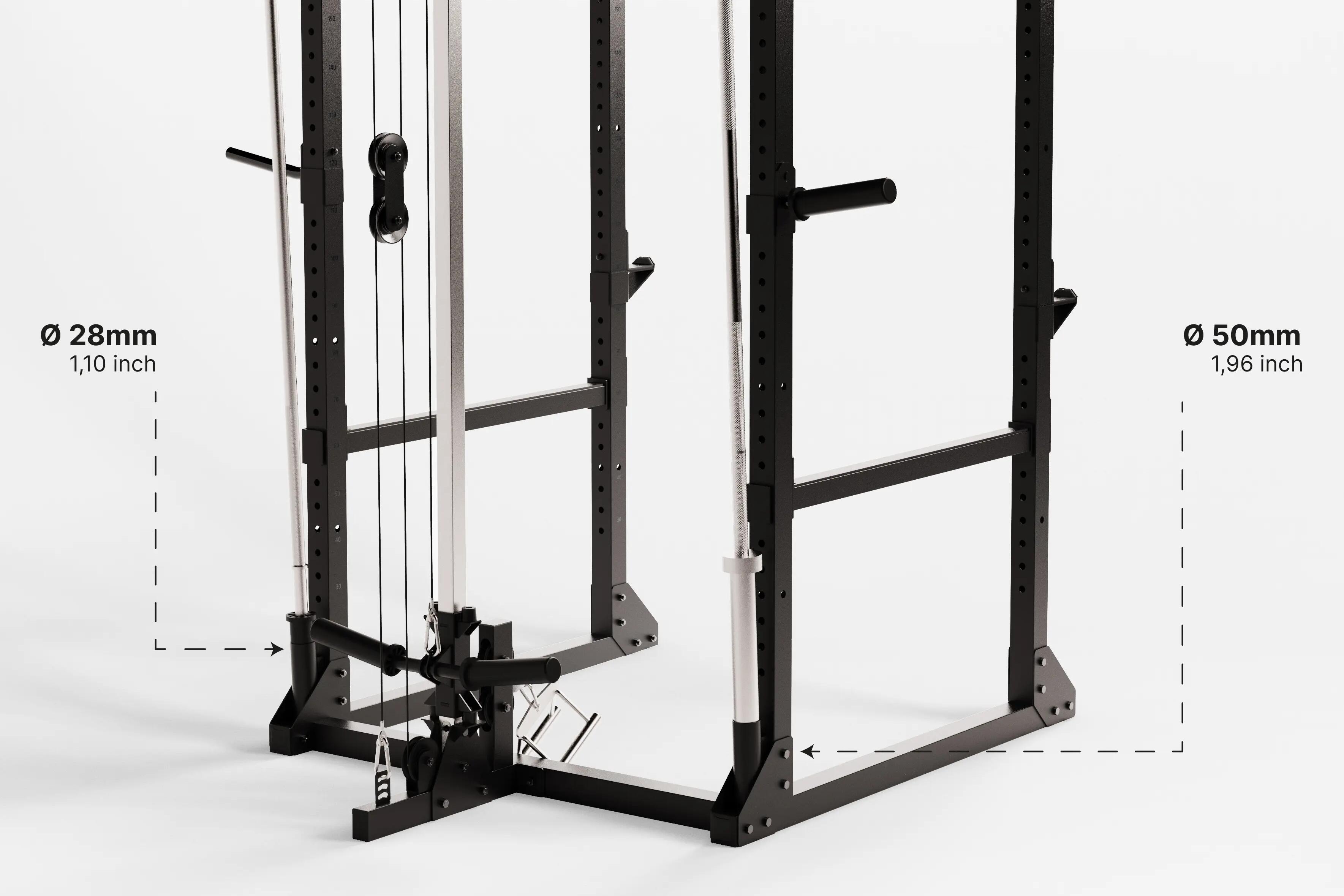 power rack 900 bodybuilding montagehandleiding