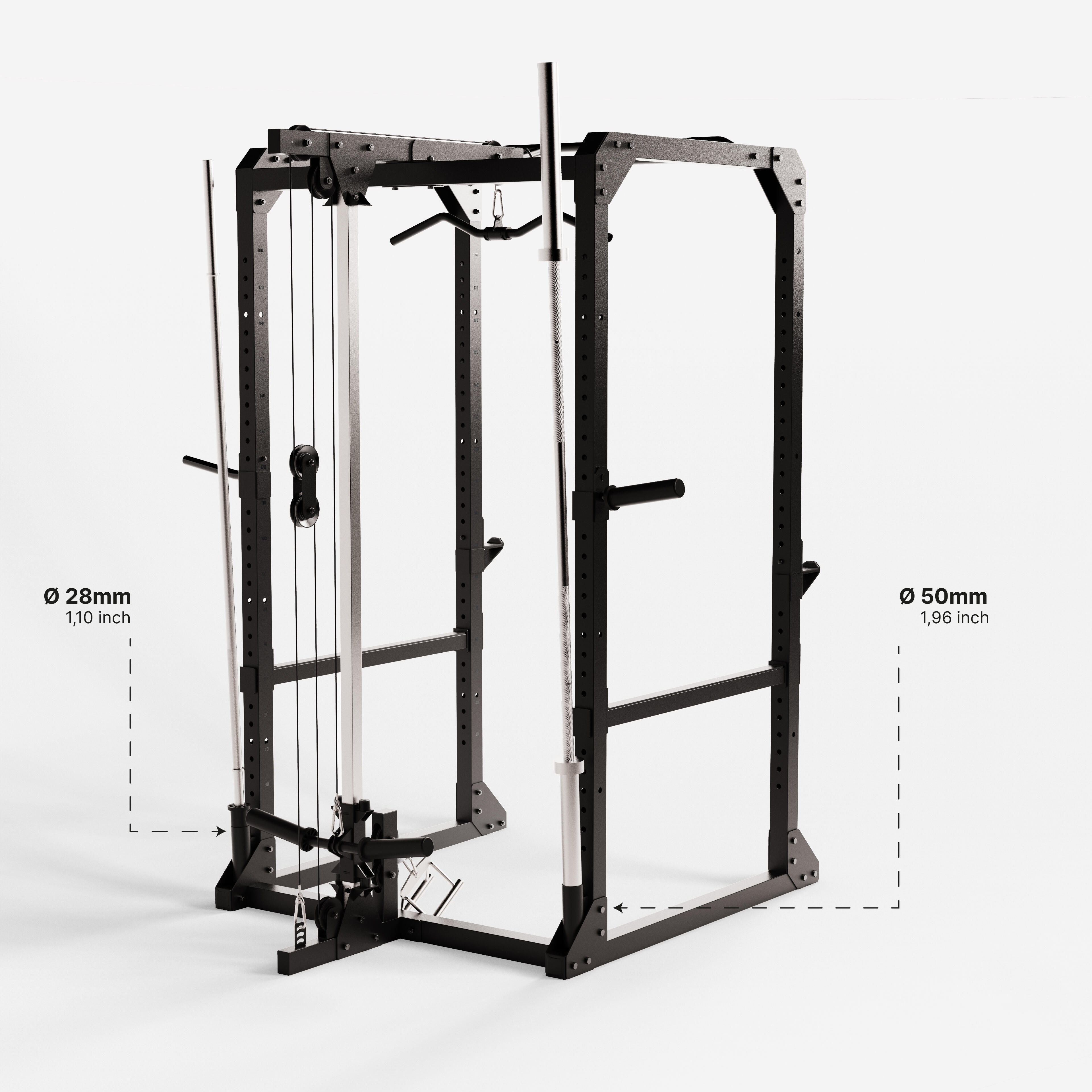 Multi-purpose weight training cage, Power Rack 900