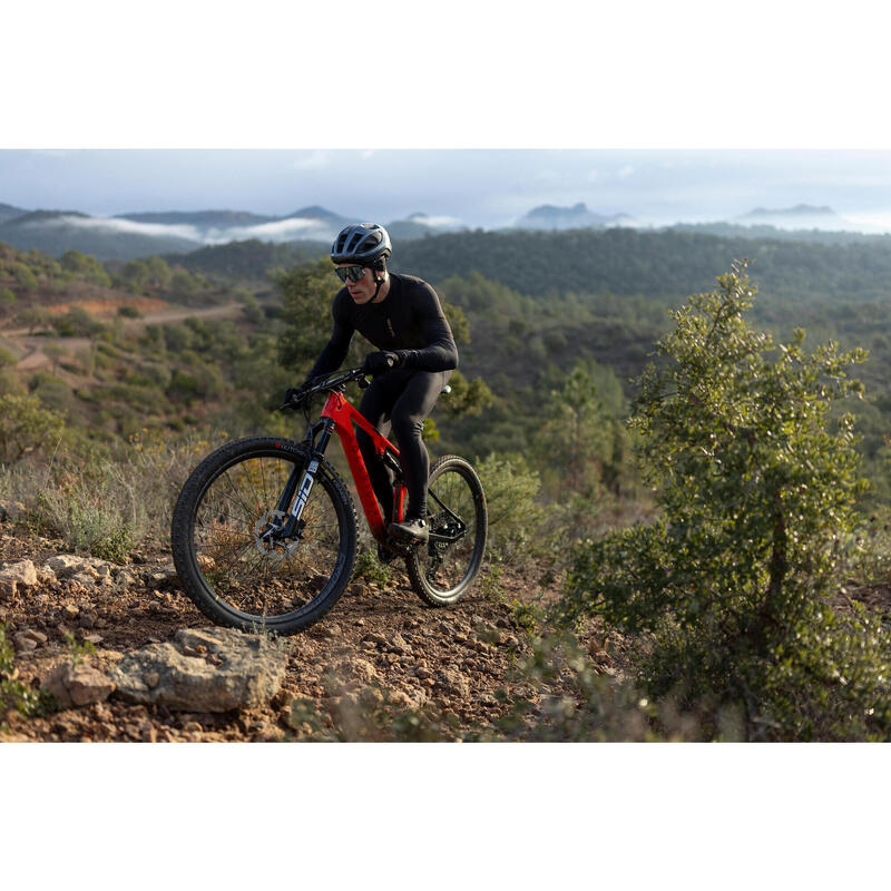 Bicicletă MTB cu suspensie integrală XC cadru carbon RACE 940 S, Roșu