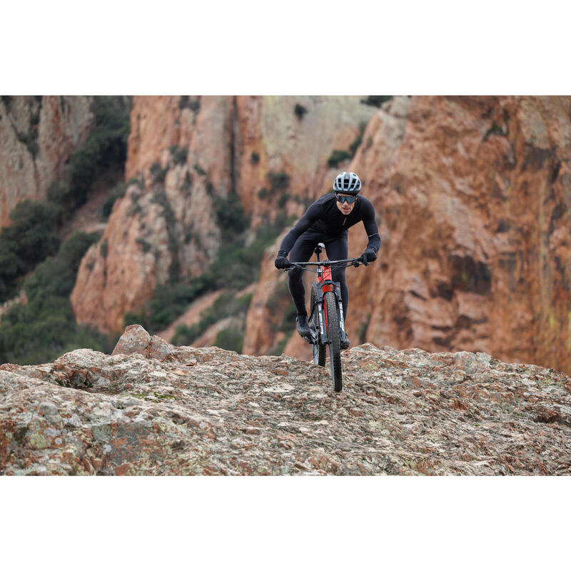 Bicicletă MTB cu suspensie integrală XC cadru carbon RACE 940 S, Roșu
