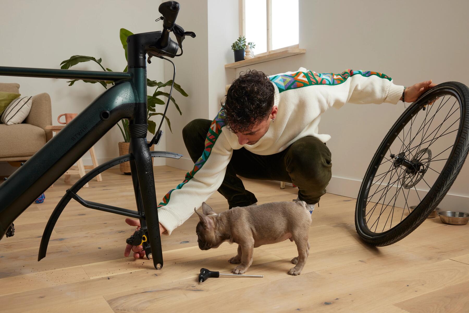 Réparer un pneu ou une roue de vélo
