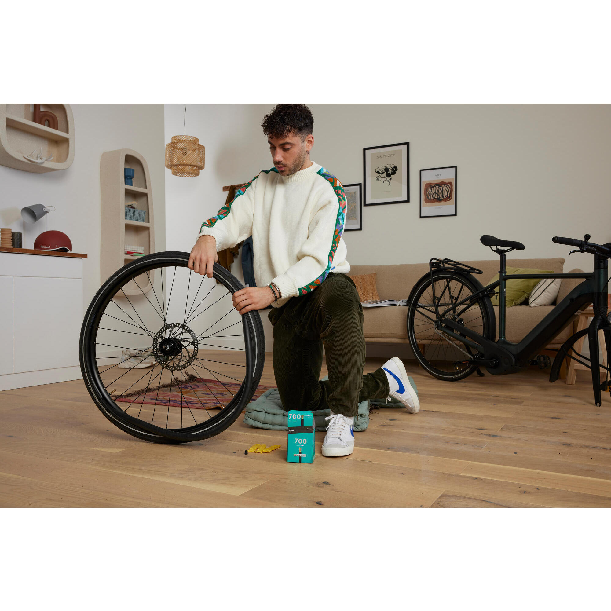 Decathlon camara bici 700 sale