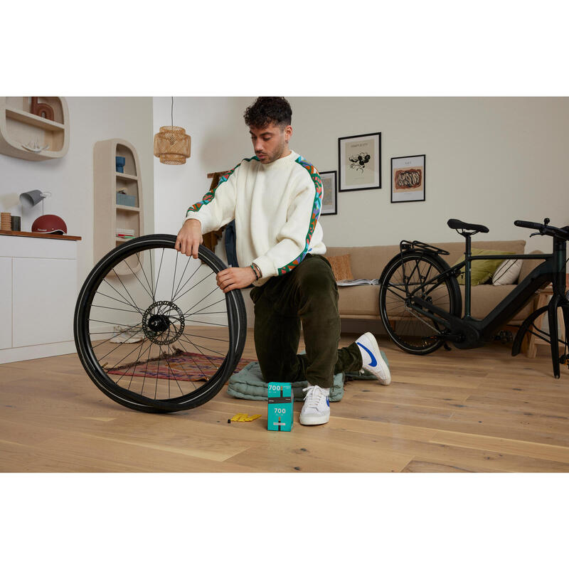 Veloschlauch 700 × 35/45 Autoventil (Schrader) 48 mm 