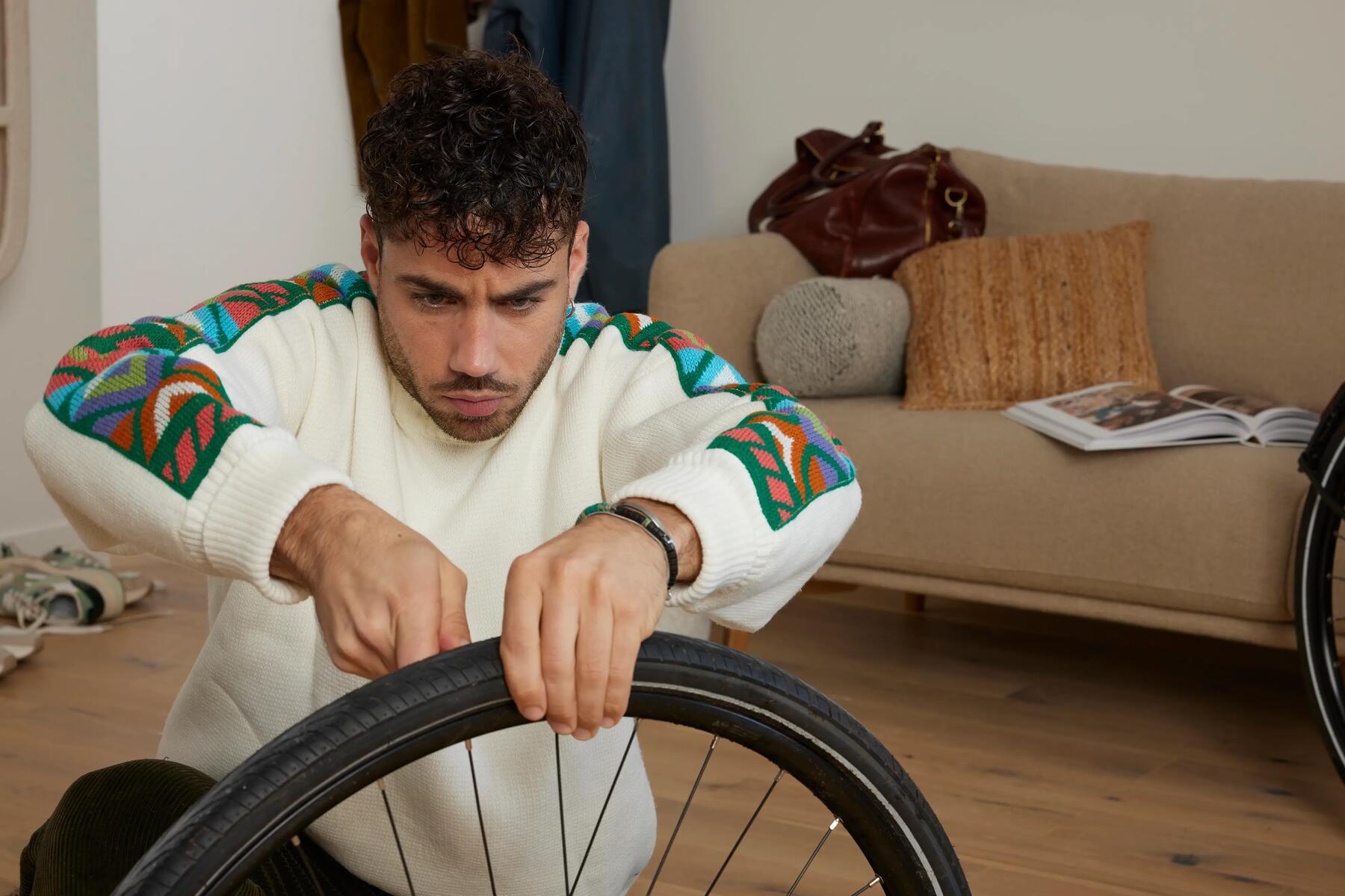 Wie wechselt man einen Fahrradreifen?