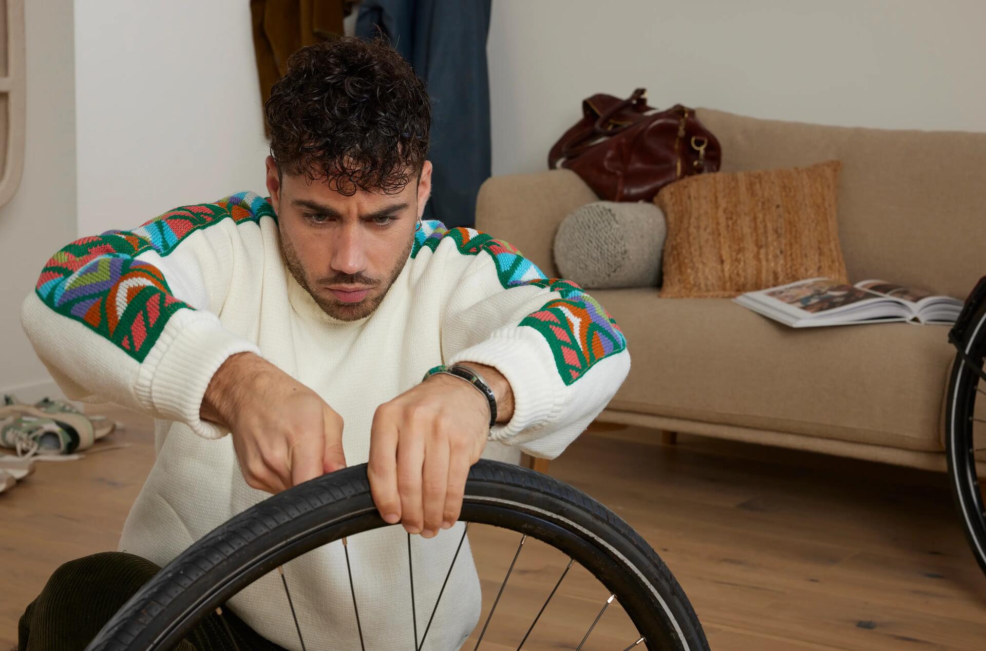 Wie wechselt man einen Fahrradreifen?