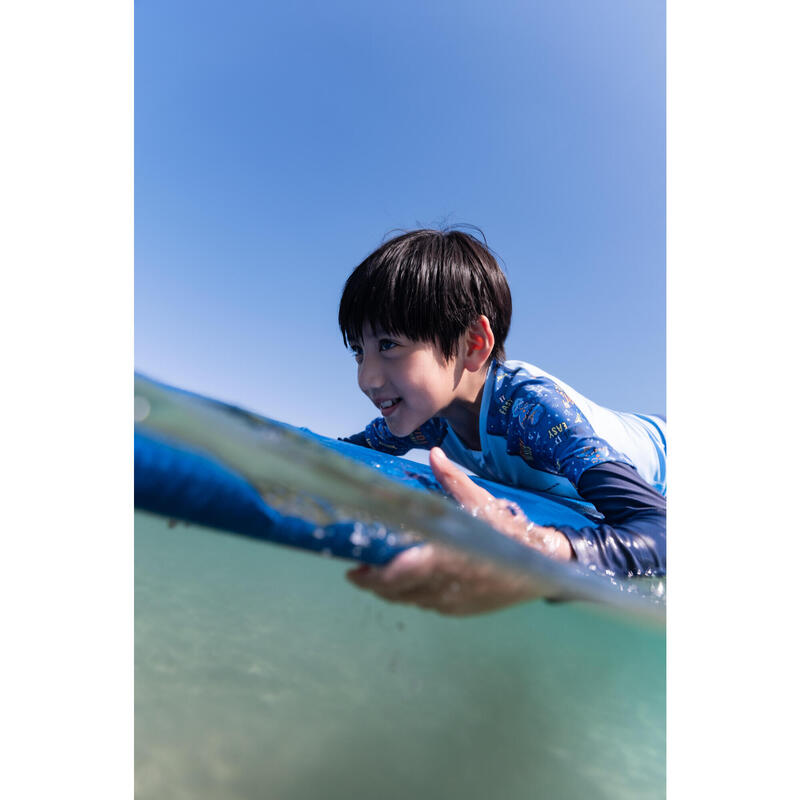 Surfing Junior UV protection 500 half zip -Navy blue