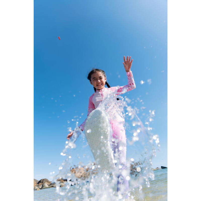 Surfing Junior UV protection 500 half zip -pink