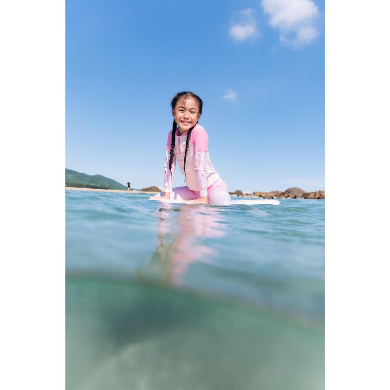 Surfing Junior UV protection 500 half zip -pink