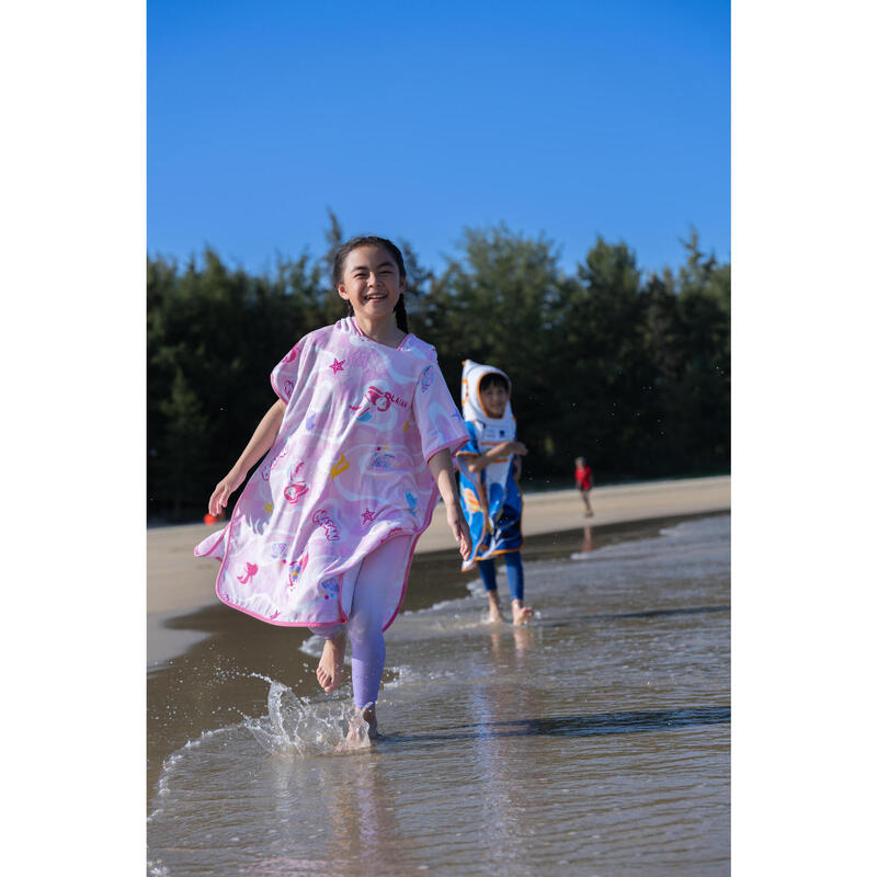 Kids surfing poncho 500 Astro