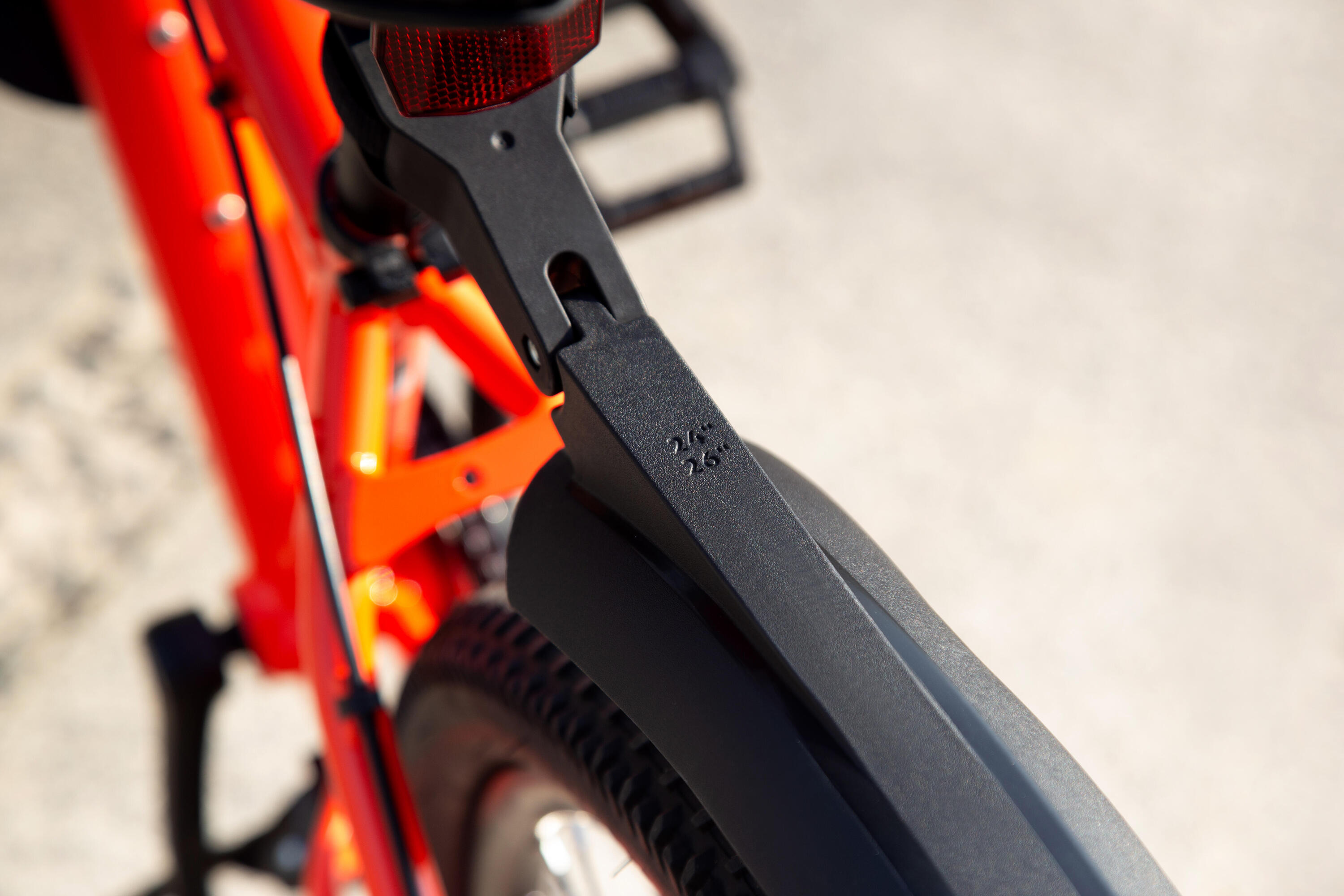 Garde-boues pour vélo de montagne de 24 et 26 po 12/16