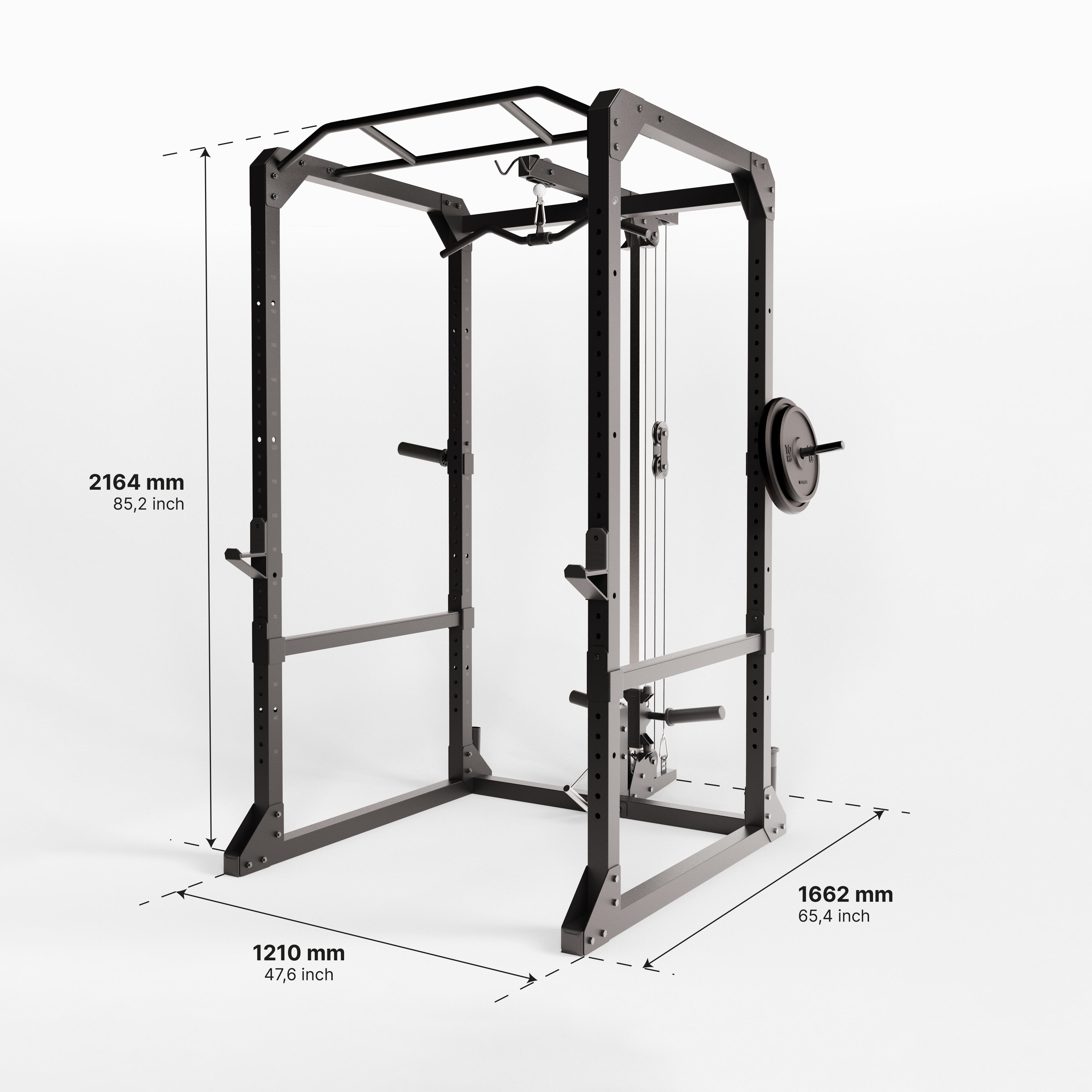 Cage de musculation Power Rack 900 - CORENGTH