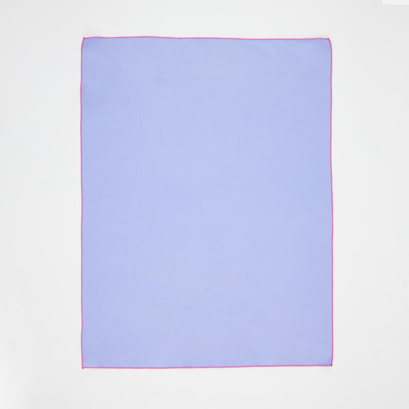 微纖維泳池毛巾 M 號 60 x 80 cm - 淺紫色