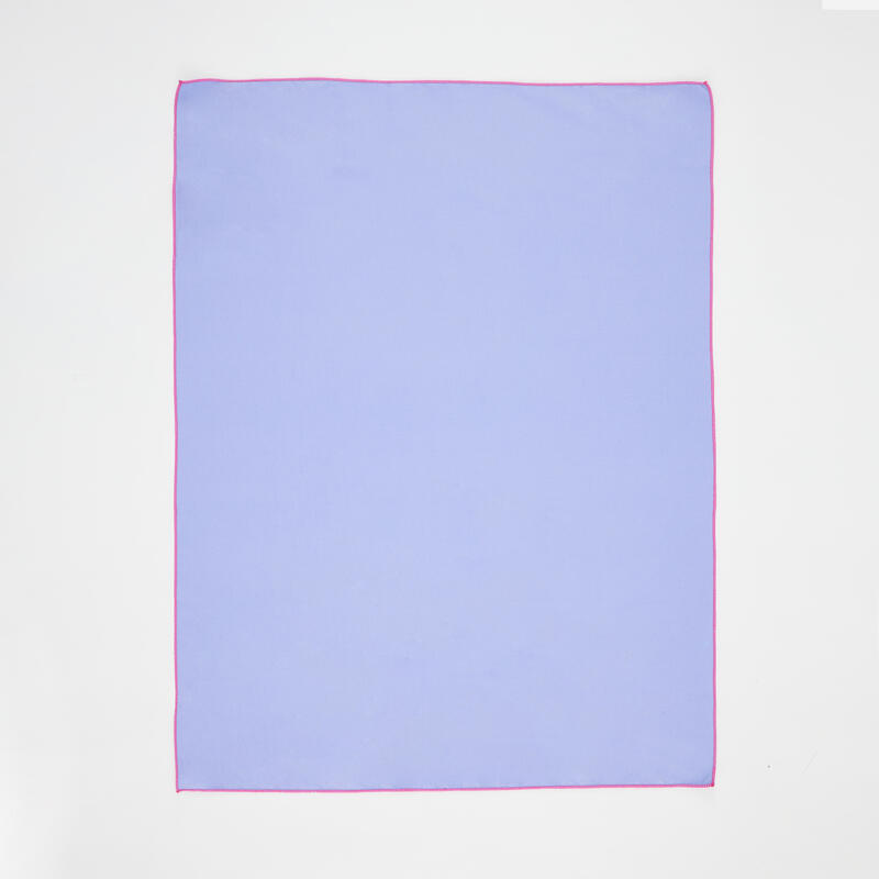 Microfibre Towel Size M 60 x 80 cm - Light Purple