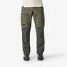Men Zip-Off Dry Fit Durable Trekking Pants Army Green - MT500