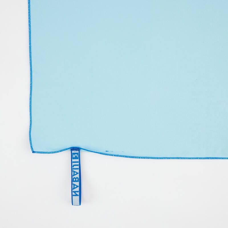 超細纖維浴巾 M號 冰河藍 60 x 80 cm