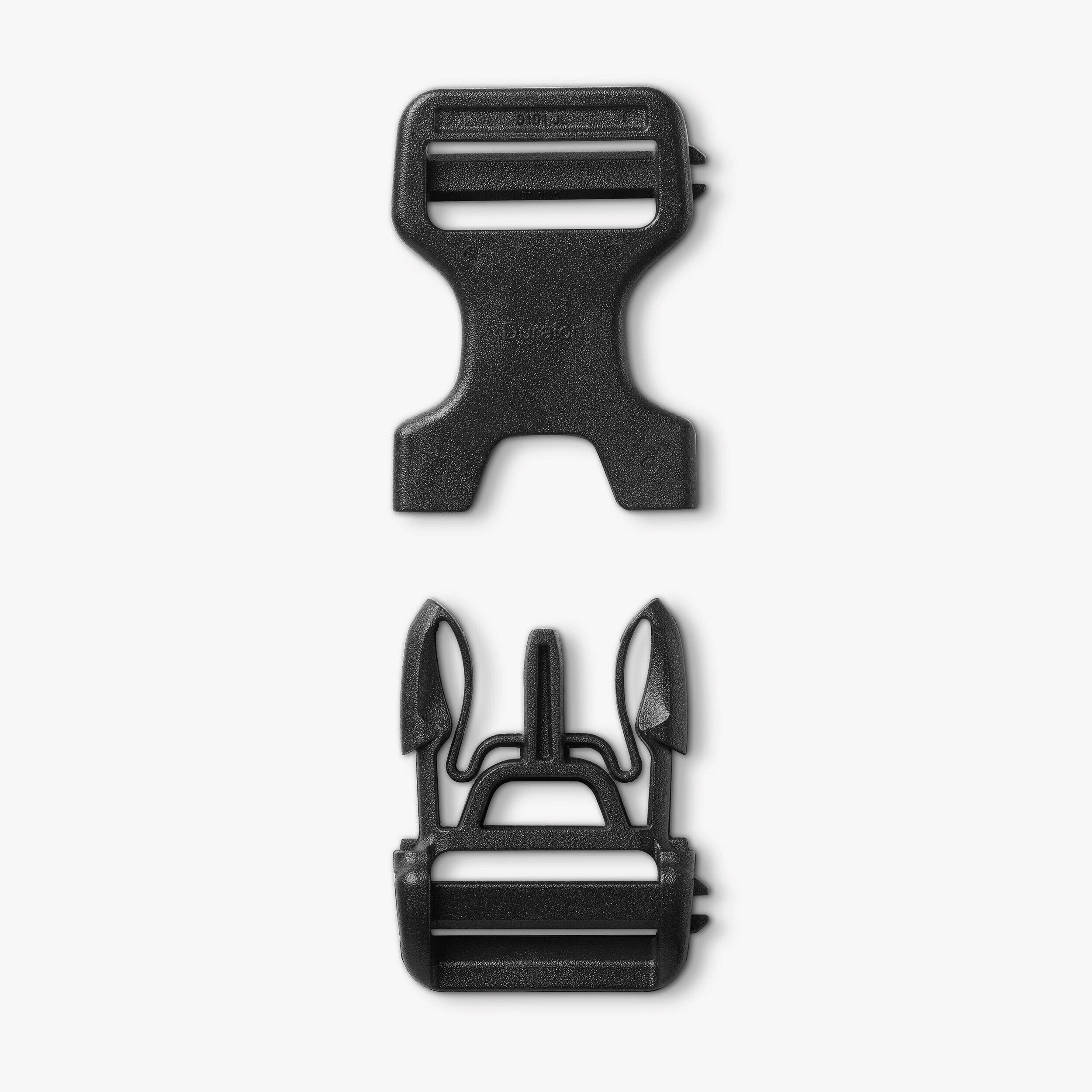 Double pin lock backpack fastening buckle, 25 mm -  5